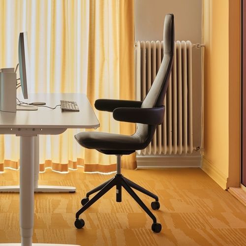 Moderner Bürostuhl - POPPE  - Blå Station - für den Innenraum / Stoff / Leder