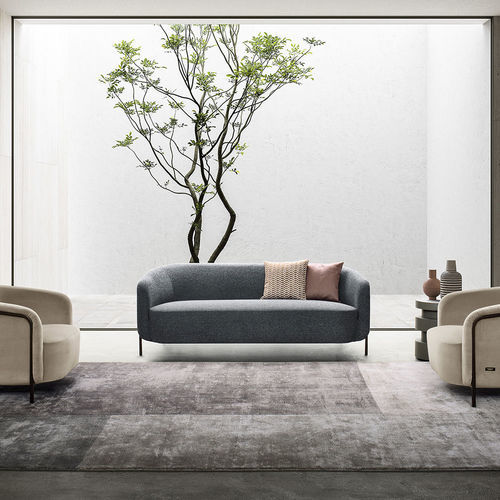 Kompaktes Sofa - Ring - Bodema - modern / Stoff / Leder