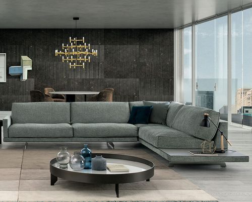 Modulsofa - Ètime - Bodema - modern / Stoff / Leder