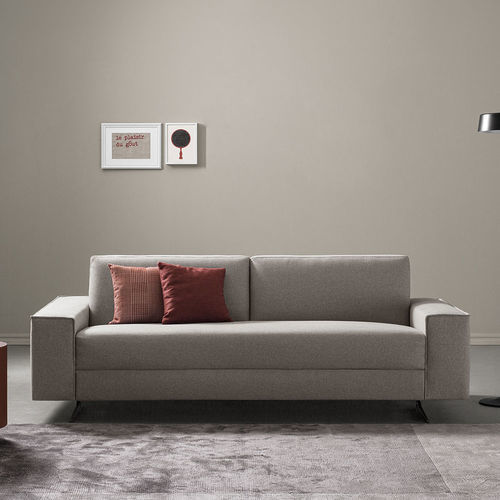 Bettsofa - Dilbar - Bodema - modern / Stoff / Leder