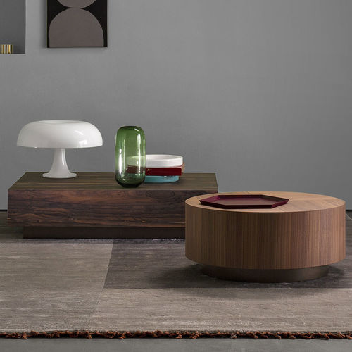 Moderner Couchtisch - Geometric - Bodema - Nussbaum / MDF / Ziricote