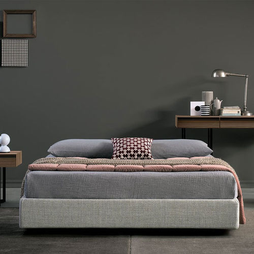 Bett / King Size - Lulù - Bodema - Einpersonen / modern / Polster