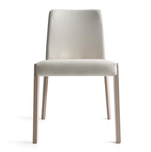 Moderner Stuhl - BRIDGET - Bross Italia - Stoff / Leder / Contract