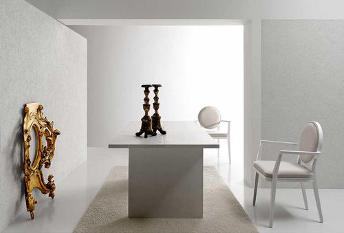 Moderner Tisch - CLEVER - Bross Italia - Eiche / rechteckig