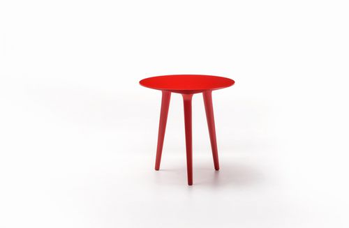 Moderner Beistelltisch - ADEMAR - Bross Italia - Holz / rund / für Privatgebrauch