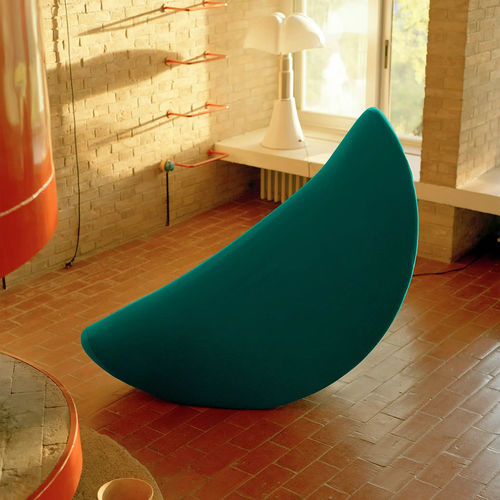 Sessel / originelles Design - Clo - Campeggi - Stoff / mit Fußstütze / mit abnehmbarem Bezug