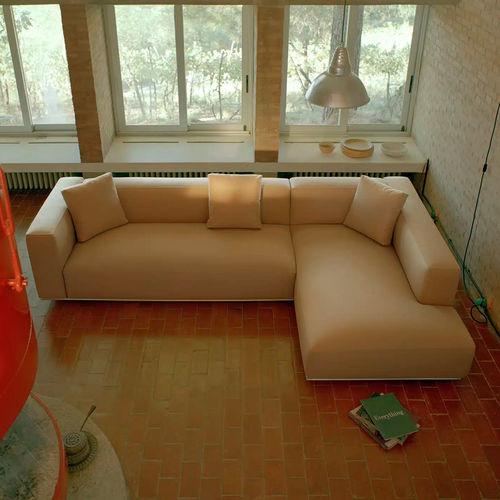 Modulsofa - Ritz - Campeggi - Bett / modern / Stoff
