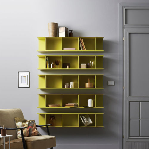 Wandmontiertes Regal - ARDA - Capo D'Opera Home - modern / lackiertes Holz / weiß