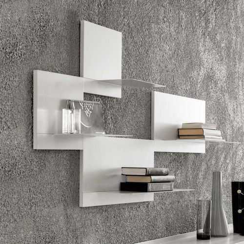 Wandmontiertes Regal - TWIGGY - Capo D'Opera Home - modern / lackiertes Holz / weiß