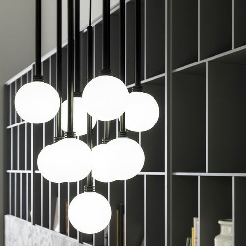 Hängelampe - BRILLO  - Capo D'Opera Home - aus lackiertem Metall / modern / mit Kabel