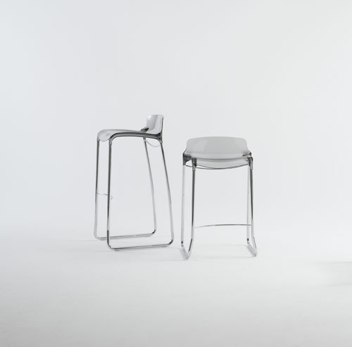 Moderner Barhocker - TIFFANY - Casprini Gruppo Industriale - stapelbar