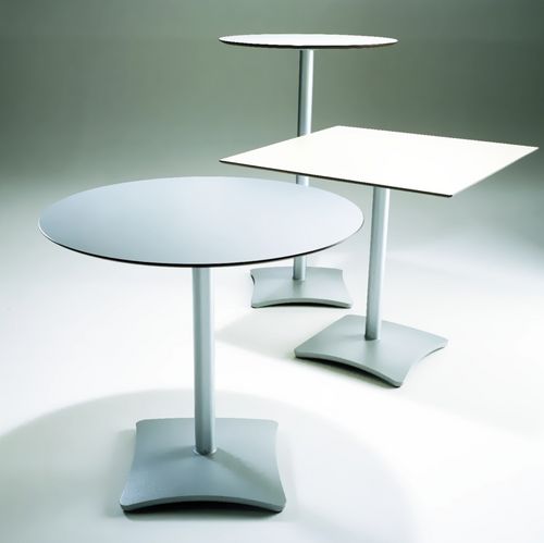 Moderner Bistrotisch - TIFFANY - Casprini Gruppo Industriale - Aluminium / quadratisch / für Privatgebrauch