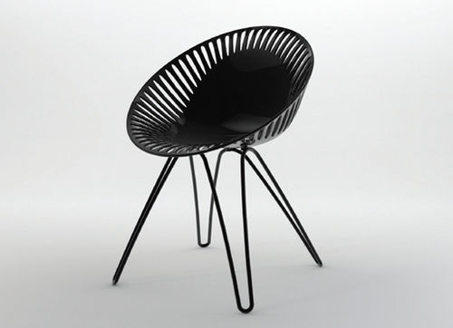 Stuhl / originelles Design - AZHAR 2012 - Casprini Gruppo Industriale - Stoff / für Privatgebrauch / ohne Armlehnen