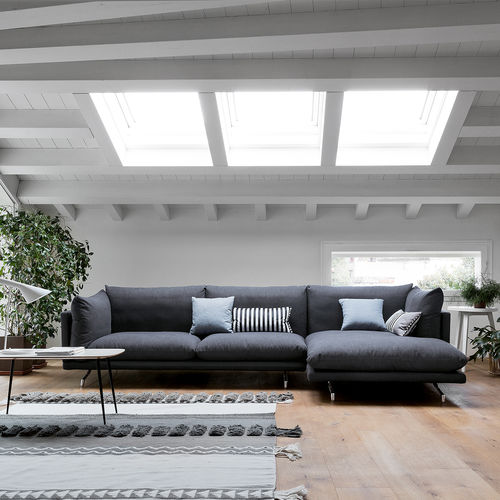 Modulsofa - SWING - Dall'Agnese - modern / Stoff / Leder
