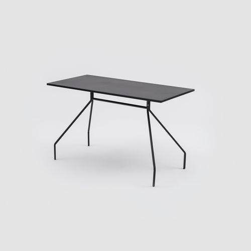 Moderner Tisch - X&Y - Danese - Metall / Blech / Gestell aus Metall