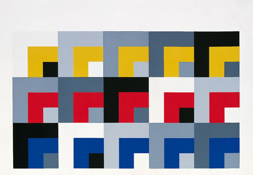 Druck auf Papiergrund - LE STANZE - Danese - Pigment / abstrakt / für Gewerbegebrauch