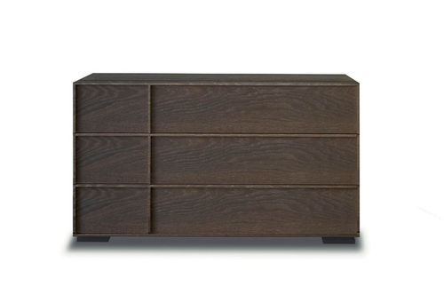 Moderne Kommode - PARK  - Fimes dei Longoni di Longoni G.& C. - Holz / 3 Schubladen / braun