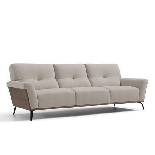Modernes Sofa - Noa - maxdivani - Stoff / Leder / mit Armlehnen