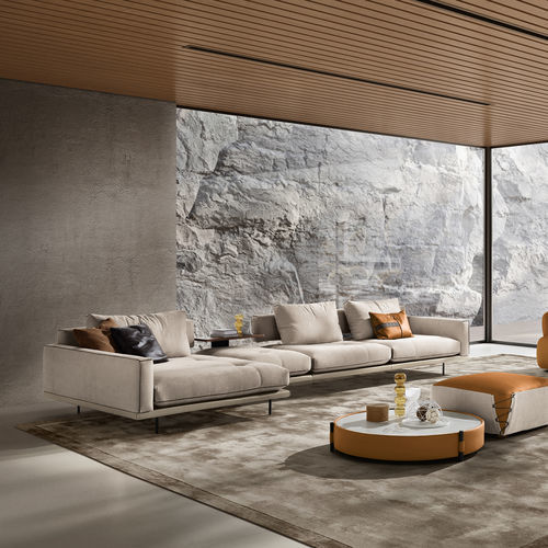 Modulsofa - Percy - maxdivani - modern / Stoff / Leder