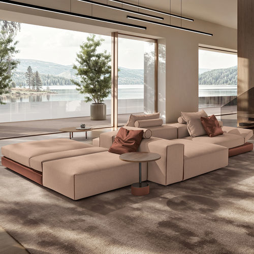 Modulsofa - Match - maxdivani - modern / Stoff / Leder