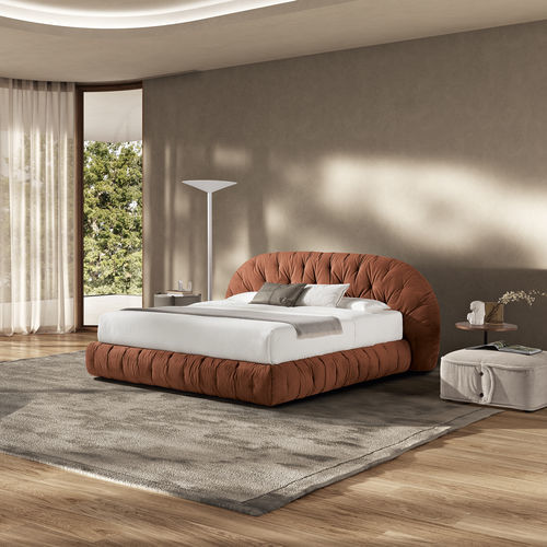 Doppelbett - Globo - maxdivani - modern / Polster / Kopfteil