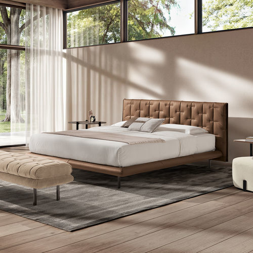 Doppelbett - Muzzle - maxdivani - modern / Polster / Kopfteil