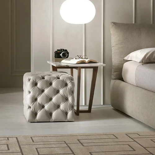 Chesterfield-Sitzkissen - CLOD - Pacini & Cappellini - Stoff / Leder / quadratisch