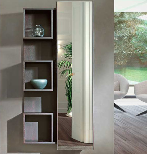 Moderner Eingangsbereich - WELCOME - Pacini & Cappellini - wandmontiert / Esche / mattlackiertes Holz