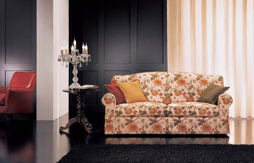 Klassisches Sofa - FARNESE - Cava - Landhausstil / Stoff / mehrfarbig