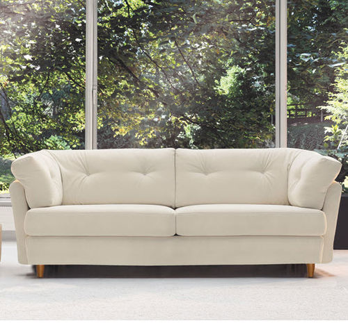 Bettsofa - SENIOR - Citterio Meda - klassisch / Stoff / mit abnehmbarem Bezug