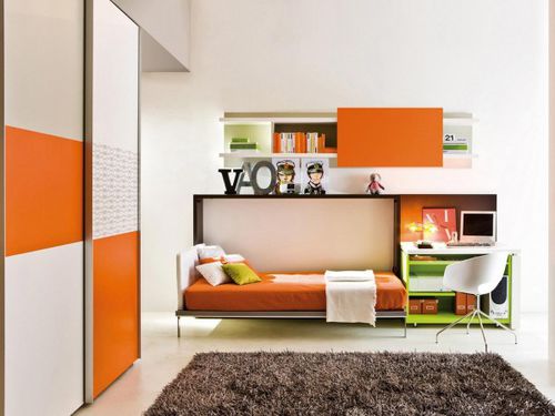 Hubbett - POPPI SD - Clei - Einpersonen / modern / Holz