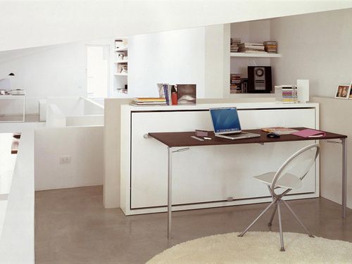 Hubbett - POPPI DESK - Clei - Einpersonen / modern / Holz