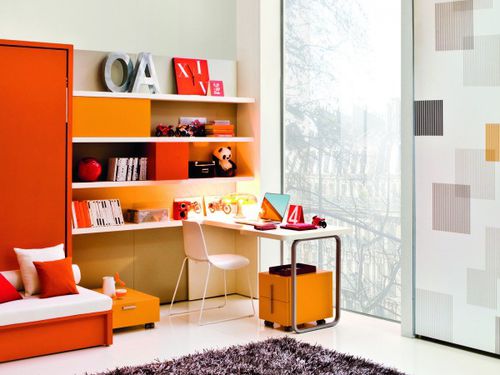 Modernes Bücherregal - BOISERIE E SCRITTOI - Clei - Holz / für Kinder
