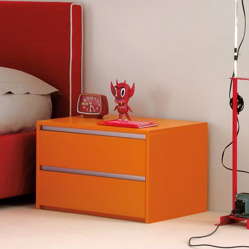 Moderne Kommode - GHOST - Clever - Holz / für Kinder (Unisex) / 2 Schubladen