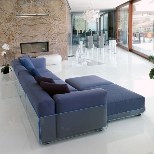 Modulsofa - ASAMI - Colico - modern / für Außenbereich / Stoff