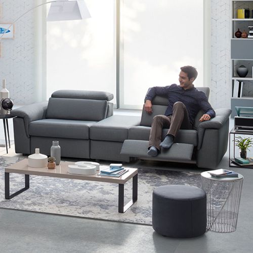 Modulsofa - FUSION M5  - ColombiniCasa - Eck / modern / Stoff