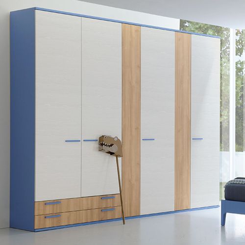 Moderner Kleiderschrank - GOLF C111 / C117 / Y102 / Y105 / Y109 - ColombiniCasa - lackiertes Holz / mit Schiebetür / mit Schwingtür