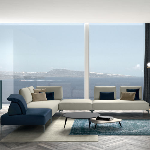Modulsofa - ISOLA - ColombiniCasa - modern / Stoff / Leder