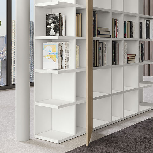 Modul-Bücherregal - VITALITY LUCE C25 - ColombiniCasa - Decke/Boden / modern / für Gewerbegebrauch