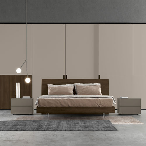 Doppelbett - VITALYTY SOGNO LANCIA - ColombiniCasa - modern / Kopfteil / lackiertes MDF