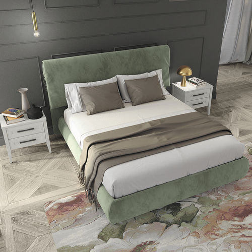 Doppelbett - ARADIA VENEZIA - ColombiniCasa - modern / Polster / gepolstertes Kopfteil