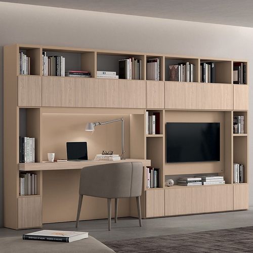 Modul-Bücherregal - VITALITY LUCE C26 - ColombiniCasa - modern / für Gewerbegebrauch / Holz