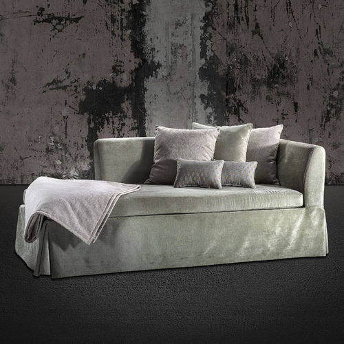 Moderne Récamiere - Colunex - Stoff / grau