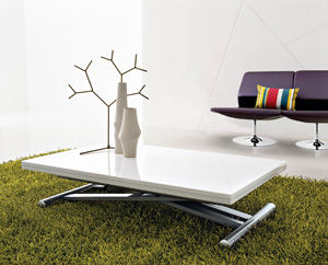 Moderner Tisch - SIMPLE - Compar - MDF / rechteckig / ausziehbar