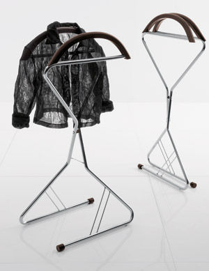 Bodenstehender Garderobenständer - Duo - Compar - modern / Metall