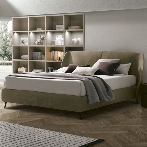 Doppelbett - Altea - TOMASELLA INDUSTRIA MOBILI - modern / Polster / Kopfteil