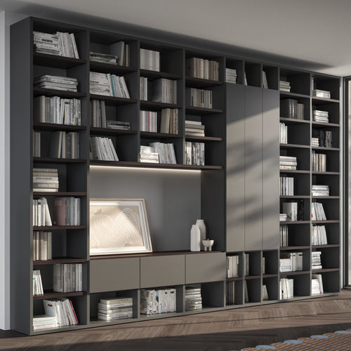 Modul-Bücherregal - DKS Srl - modern / für Homeoffice / Holz