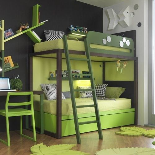Etagenbett - Small - DKS Srl - Hoch / Auszieh / Einpersonen