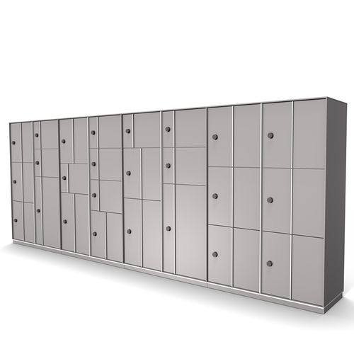 Stahl-Garderobenschrank - ECHO - Dieffebi - RFID / für Lagerung