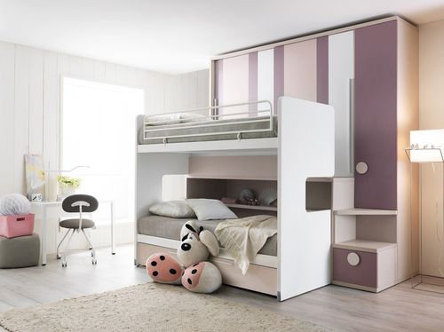 Etagenbett - 155 - Doimo Cityline - Einpersonen / modern / für Kinder